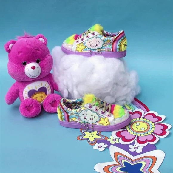 (💕FOUND💕) Irregular Choice Care Bear trainers. 🌈💖🧸 - Picture 3 of 3